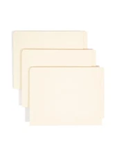 FASTENER FILE FOLDER Reinforced Straight-Cut Tab School Office 50 Count SMEAD