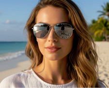 New Aviators Sunglasses w/ UV 100 Eye Protection Unisex