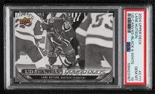 2024 Series 1 UD Canvas Young Guns Black & White Lane Hutson PSA 10 GEM MT 06of
