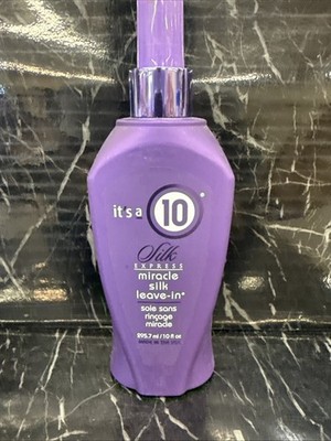 It's a 10 Silk Express Miracle Silk Leave-In Conditioner 10oz new