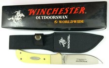 Winchester Fixed Blade Hunting Knife First Production Run Box Sheath