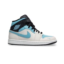 Air Jordan1 Mid SE Men's IM6567-121 Summit White/Blue Chill/Black SZ 7-13