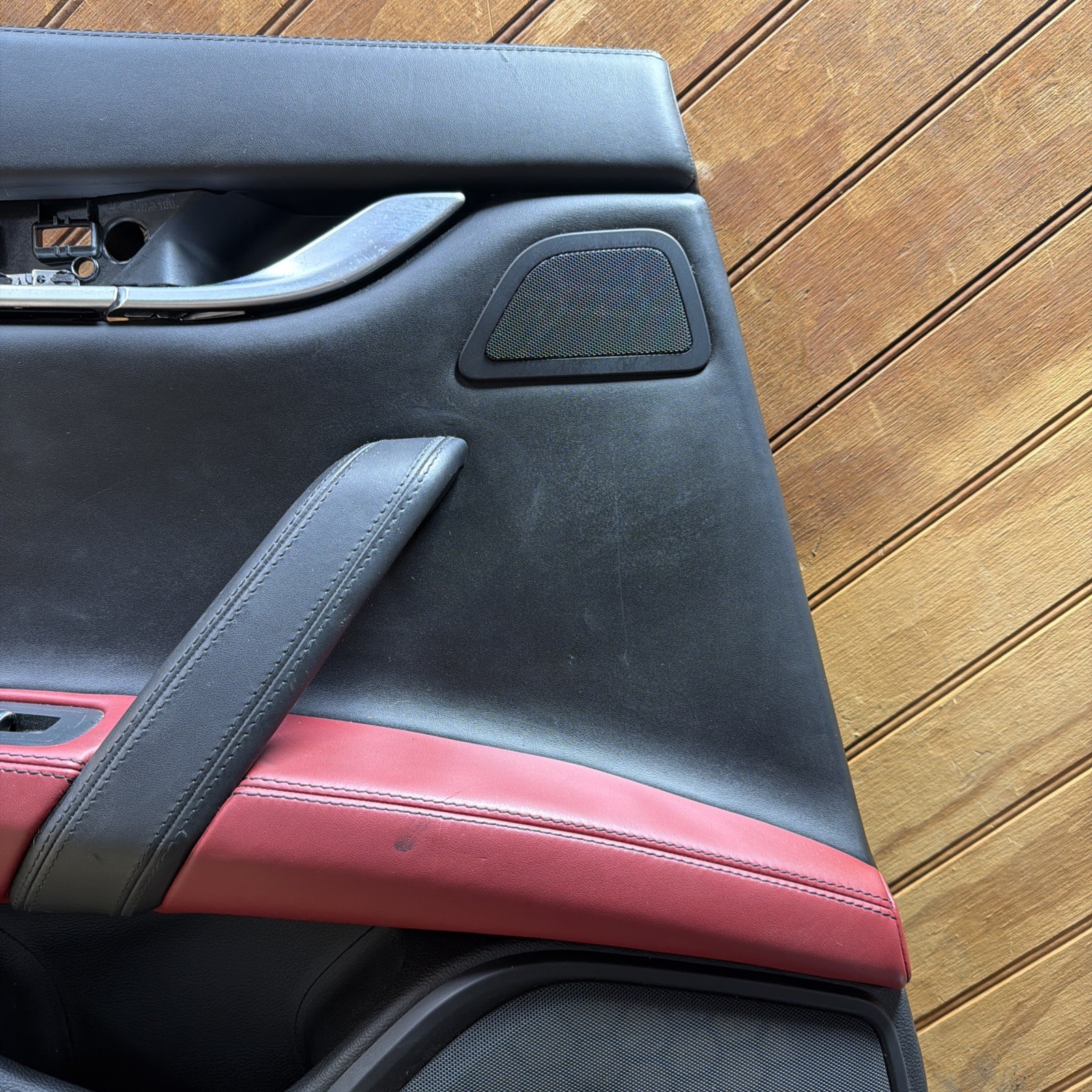 14-22 Maserati Ghibli M157 Rear Left Driver   Side Interior Door Cover Panel Oem