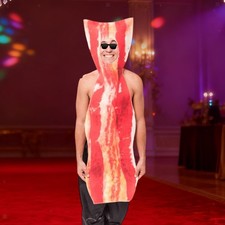 Strip Costume Carnival Funny Performance Outfit Accessory