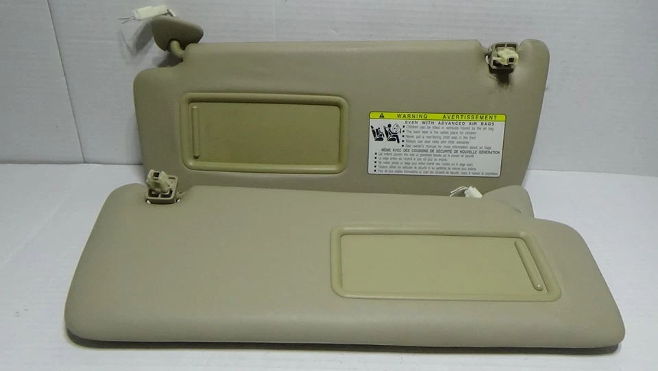 Toyota Highlander 2001-2007 motorista e passageiro SUNVISOR bronzeado - Imagem 2 de 4