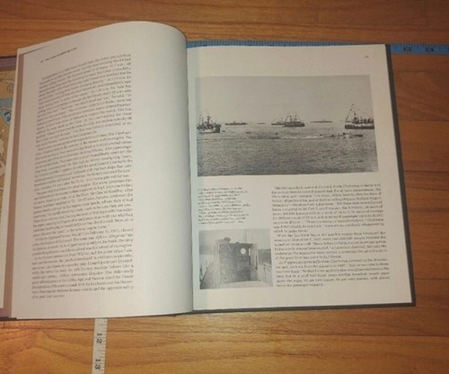Vintage 1982 The Great Liners The Seafarer Hardback Book Melvin Maddocks - Picture 9 of 13