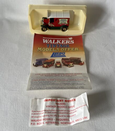 Boxed Lledo Ltd Promotional Toy Car WALKERS CRISPS Van in Mailer Box #1 - Picture 1 of 16