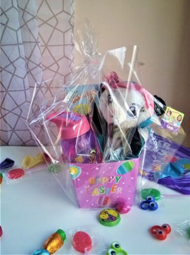Easter Basket Wrapped Gift Box Coco Panda Disney Princess Candy Treat Filled Cup