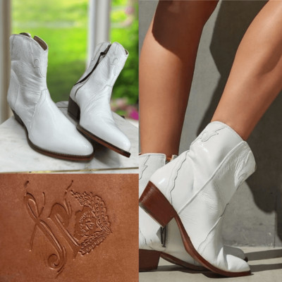 FREE PEOPLE New Frontier Western Boots Size 40