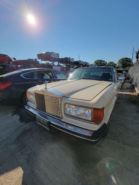 1982 ROLLS ROYCE SILVER SPUR DRIVER SIDE VIEW MIRROR: CHROME 