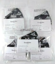 10 Goodfellow Co Adult Reusable Cotton Face Masks- OSFM Tropical, Tan Camo