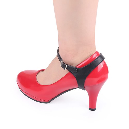 2x cinghie per scarpe staccabili tacchi fibbia cintura rimovibile cinturino alla caviglia décolleté decorazioni Regno Unito - Foto 16 di 28