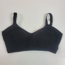 Warner's Women's Easy Does It Underarm Smoothing Wireless Bra RM3911 Large black