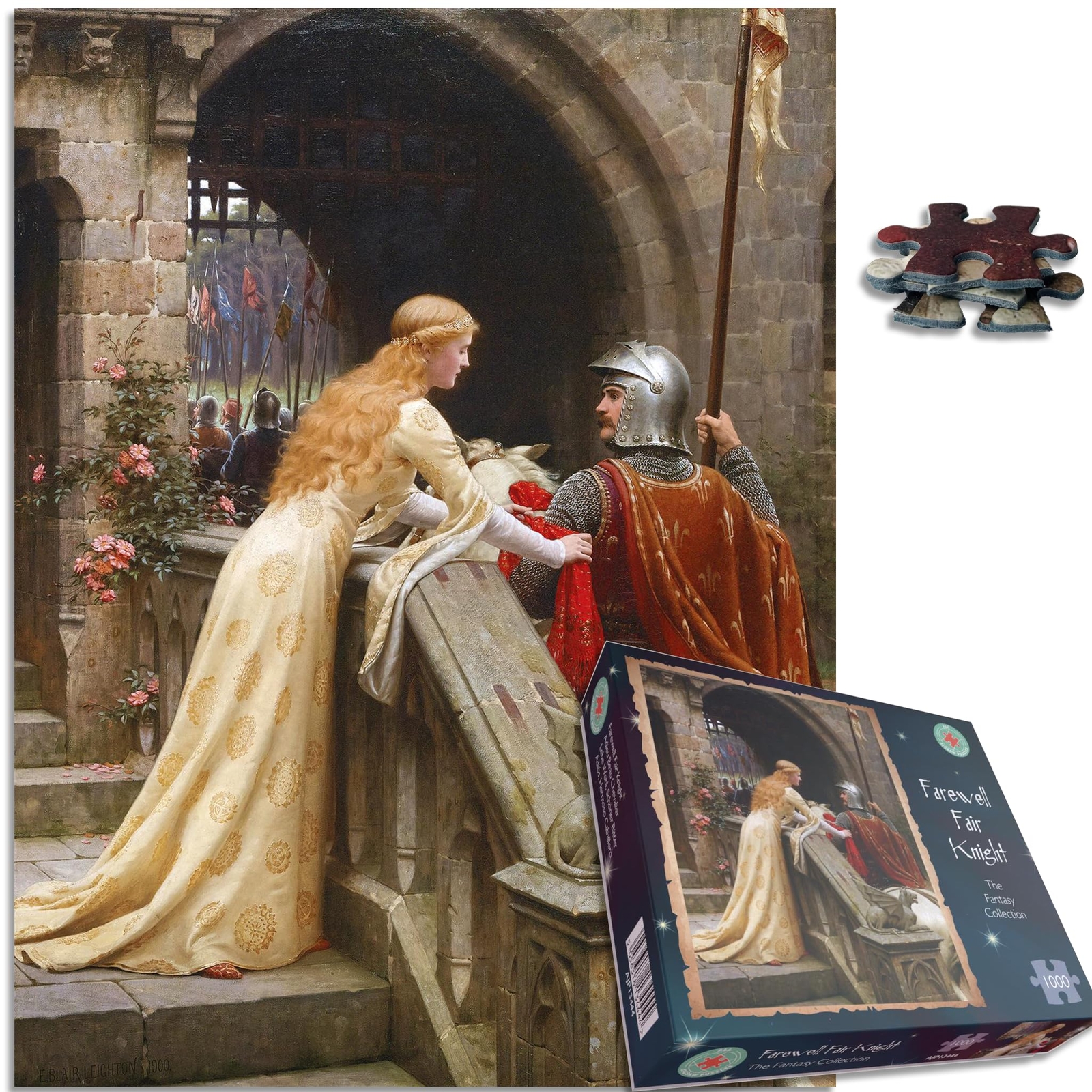 Farewell Fair Knight 1000 Piece Adult Jigsaw Puzzle