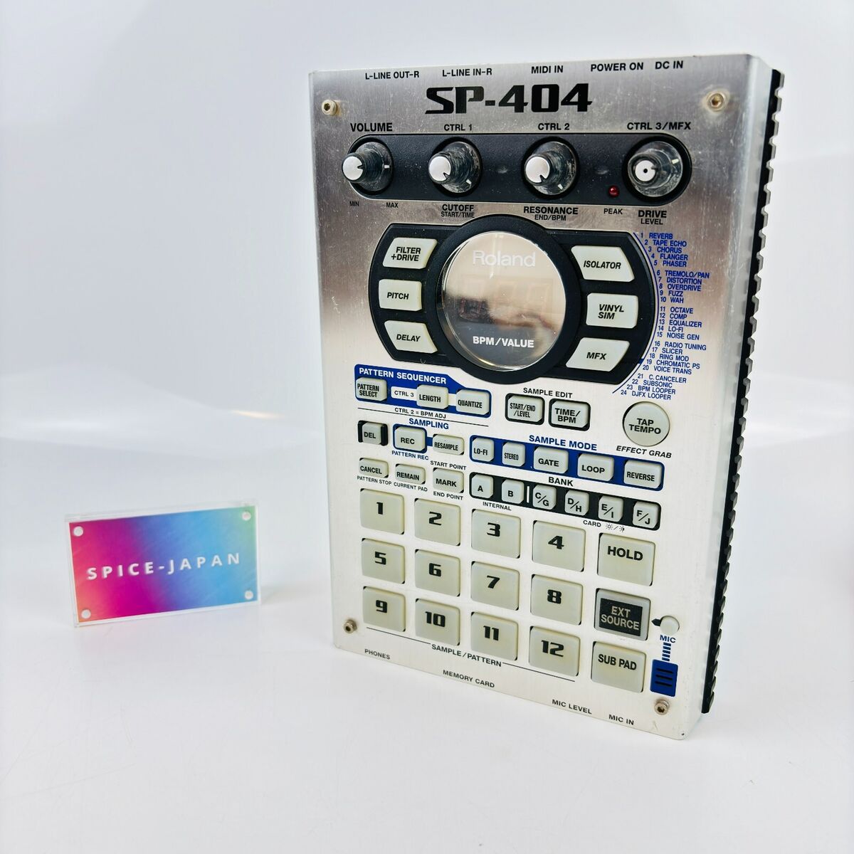 Roland SP-404 Portable Linear Wave Sampler Used Works With Roland SP-404 Portable Linear Wave Sampler Used Works With