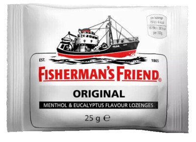 Fisherman's Friend Original Menthol & Eucalyptus Lozenges, 20 Count (Pack of 3)