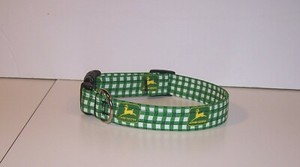 john deere dog collar