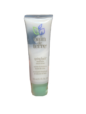 Bain De Terre Spring back Lemon Balm Texture Reviver 5.1 Oz THIS IS NEW Lot Of 2