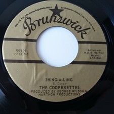 The Cooperettes - Shing-A Ling/Life Has No Meaning 7" Vinyl Single Northern Soul