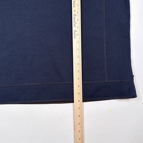Carbon 2 Cobalt Sweater Mens Size 2XL Navy Blue Pullover Henley Button Knit - Picture 8 of 8