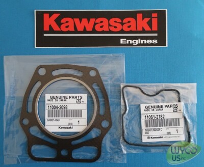 Top End Head Bottom Gasket Set wth Kawasak FD590V FD611V FD620D
