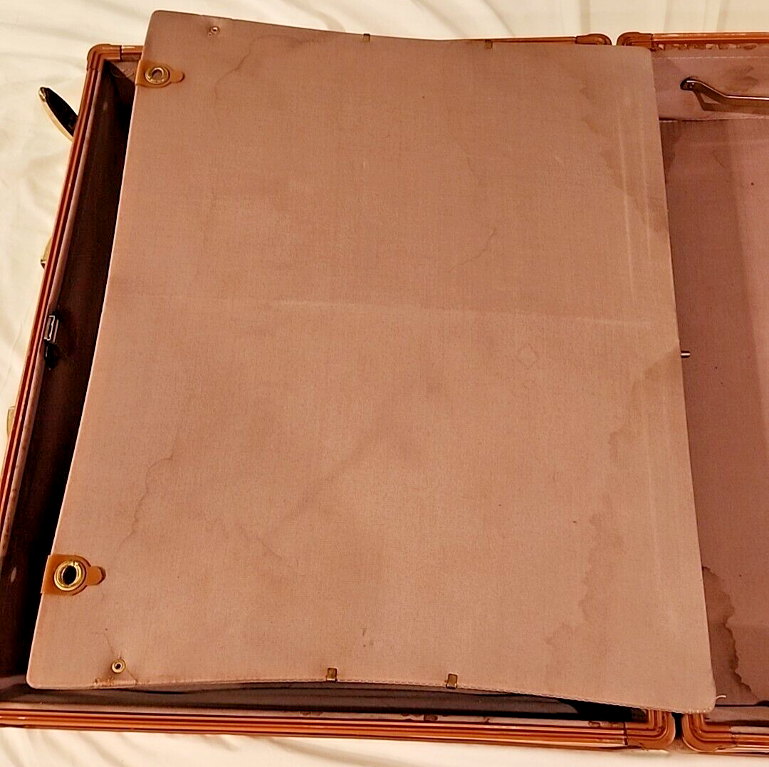 Vintage Samsonite Shwayder Bros Hard Shell Suitcase Luggage 4632