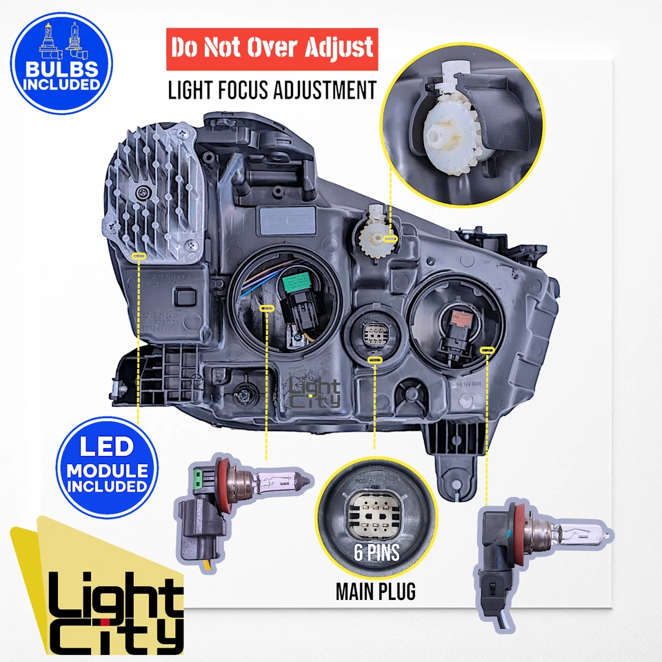 [Halogen] For 2020-2023 Buick Encore GX Driver Side Headlight w/ LED DRL LH - Image 3 of 4
