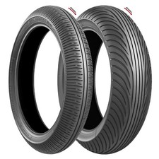 Wet Race Tyres Bridgestone W01 RAIN YEK 120/600R17 & 165/630R17 Soft Yamaha