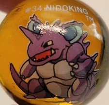 Pokemon Toy Biz Marble Vintage 34 Nidoking Auburn