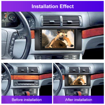 9'' Android 13 For BMW E38 E39 E53 X5 GPS Navi Car Stereo Radio Carplay 64G FM