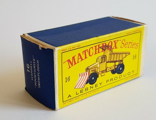Matchbox Serie Giocattoli 16,Scammell " Alpinista " Snowplough Superb Quasi - Foto 9 di 10
