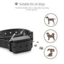 Remote Pet Training Collar Rechargeable Waterproof Dog Trainer Shock Vibrate Buz