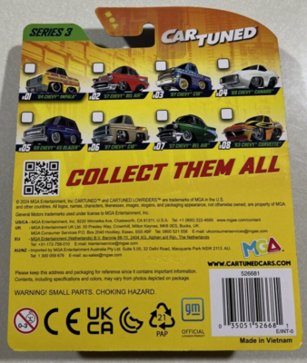 NEW 2025 Car Tuned Walgreens Series 3 Lowrider '87 Chevy C10 Blue