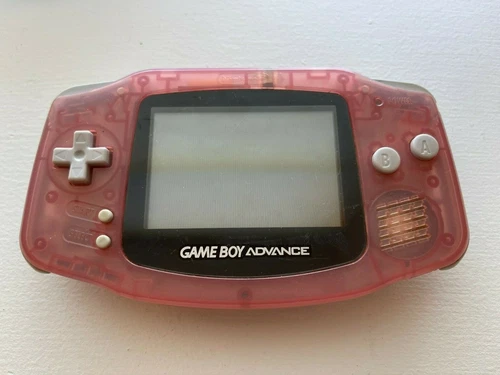 Nintendo Game Boy Advance - Fuschia Pink - Good Condition 100% OEM