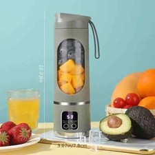 USB Rechargeable Blender with LED Display, Perfect for Smoothies & Milkshakes G