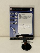 Star Wars Miniatures Captain Typho - With Card