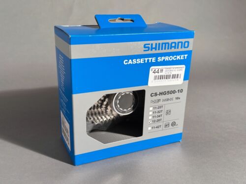 New Shimano CS-HG500-10 Cassette - 10-Speed, 12-28T, Silver