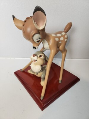 DISNEY BIG FIGURE BAMBI'S FIRST STEP STATUE BRAND NEW EXTREMELY