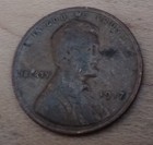 1917 Lincoln Wheat Penny L  ON RIM in LIBERTY and No Mint MARK. NOL17 — photo 4