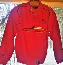 Chase Authentics Nascar Dale Earnhardt Jr. Red Jacket Snap Front Youth Sz 14-16