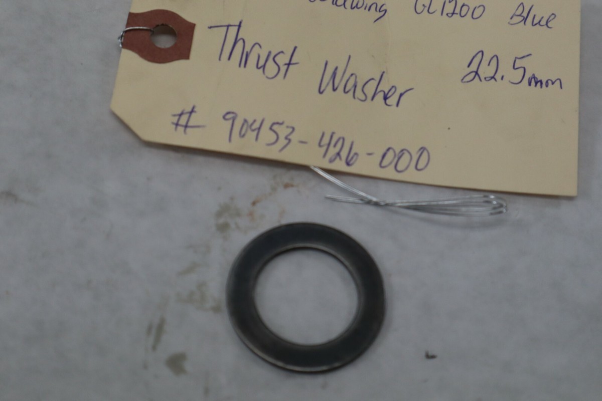 リクエスト OEM Honda Motorcycle Thrust Washer 22.5mm 1986 Goldwing GL1200A