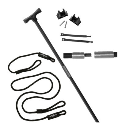 Stick It Anchor Pins 10' 2-Piece System - Black Shallow Water Anchor