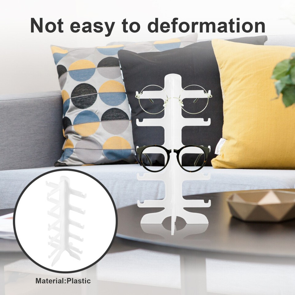 4 Pcs Display Rack Glasses Frame Eyeglasses Storage Counter Stand Space