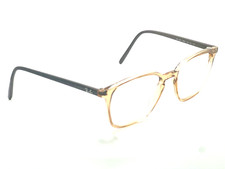 ORIGINAL RAY BAN RB 7185 5940 Light Brown Unisex Square Eyeglasses 52mm 18 145