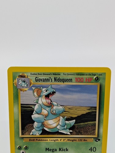Pokémon TCG Giovanni's Nidoqueen Gym Challenge 23/132 - Non-Holo, Rare, NM - Bild 2 von 6