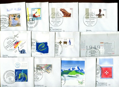 FDC BRD aus 1999 - gelaufen - KW 65,-- € ( 43710 ) - Picture 2 of 3