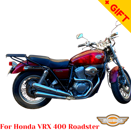 For Honda Vrx 400 Roadster Rear Rack Vrx400 Rear Luggage Rack Bonus Ebay