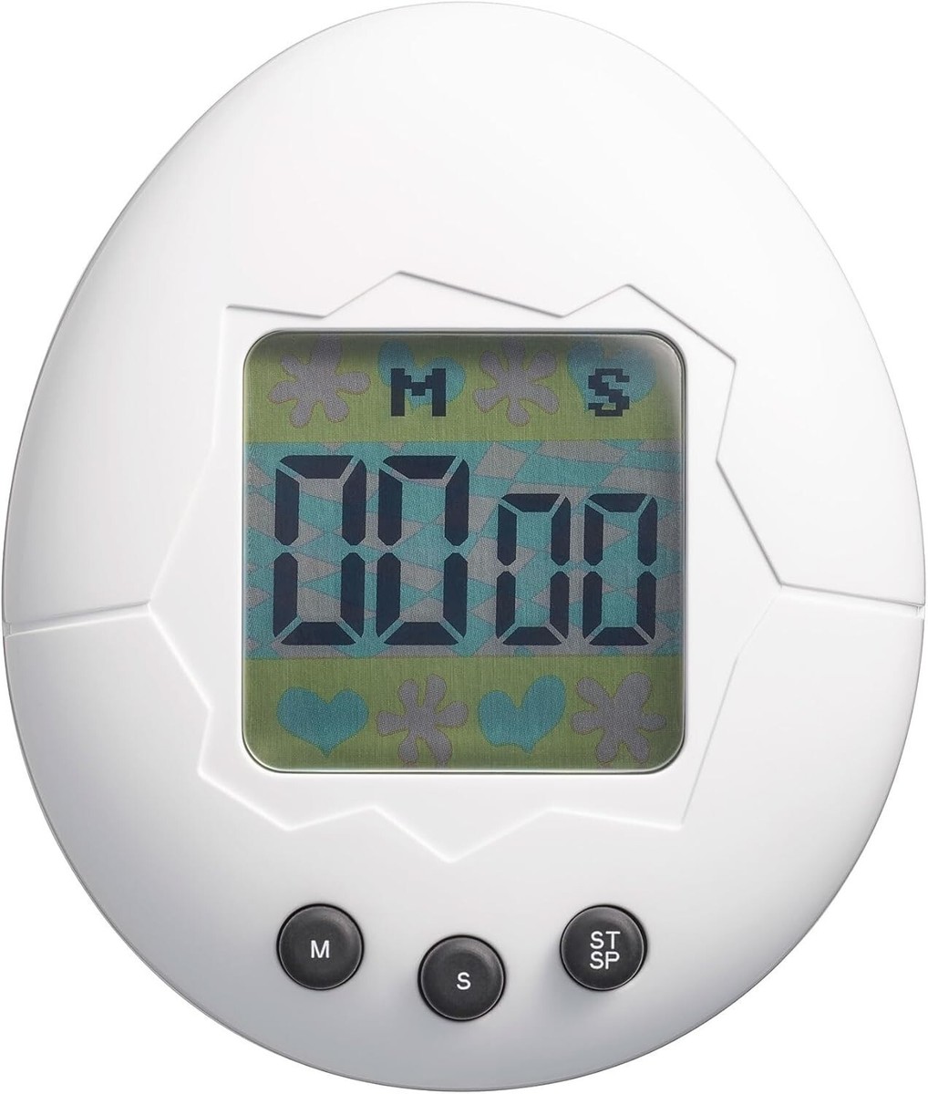 CCP Chara Timer Tamagotchi K Water Color KH-CT82-TWH Kitchen Timer