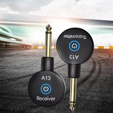 Audio Wireless Guitar Transmitter Receiver for Guitar Bass Electric Instrument8j
