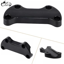 1" Handlebar Riser Top Clamp Cover For Harley Sportster XL 883 1200 Fatboy Dyna